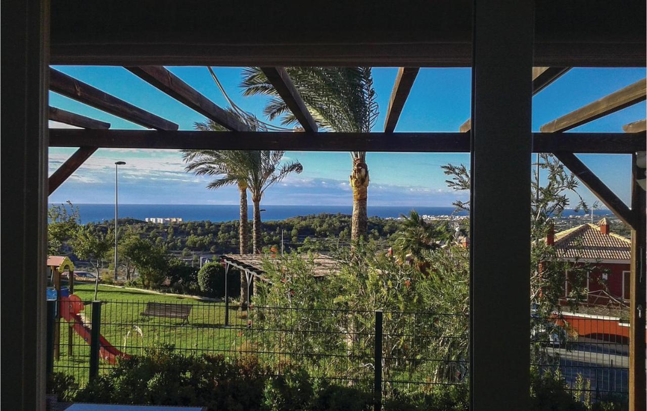 Awesome Home In Finestrat With House Sea View ภายนอก รูปภาพ